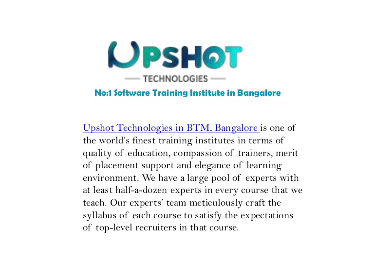 Software Training Institute in Hyderabad